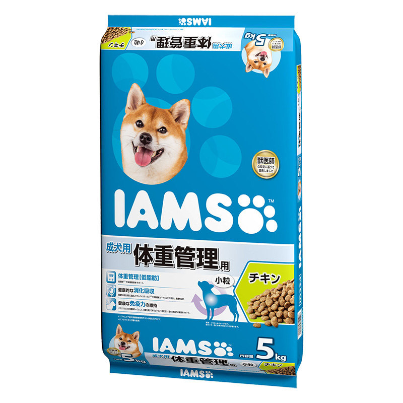アイムス 成犬 体重管理 チキン 小粒 5kg