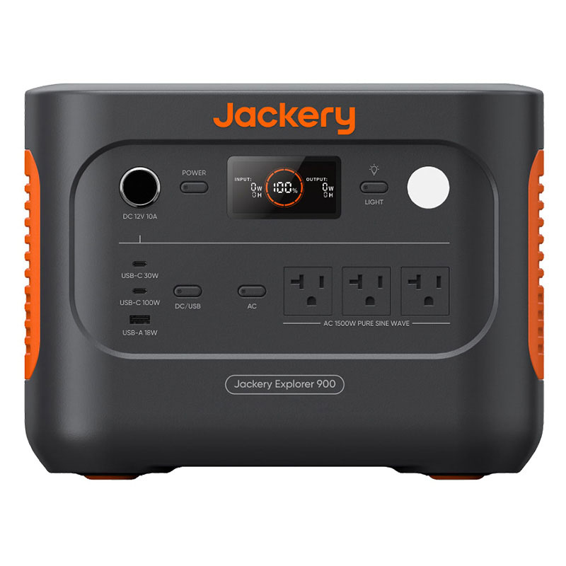 ポータブル電源 900 JE-900A グレー|オレンジ