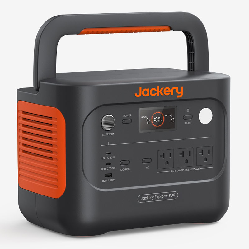 ポータブル電源 900 JE-900A グレー|オレンジ