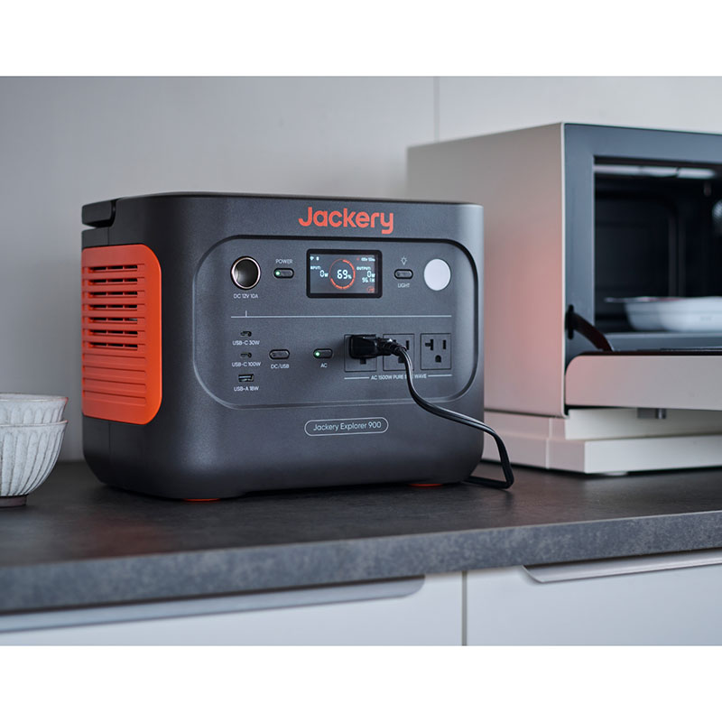 ポータブル電源 900 JE-900A グレー|オレンジ