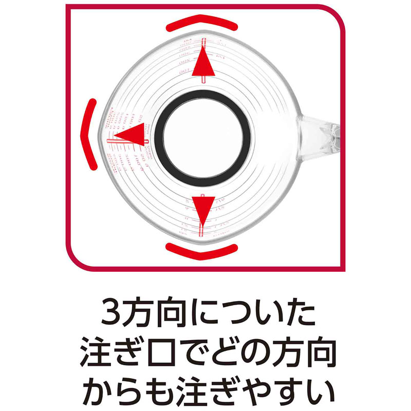 インジニオ　計量カップ 500ml