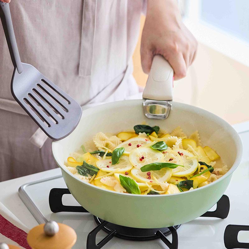 【お取り寄せ商品】インジニオ・ネオ IHパレット ミントグリーン セット8 ガス火・IH対応