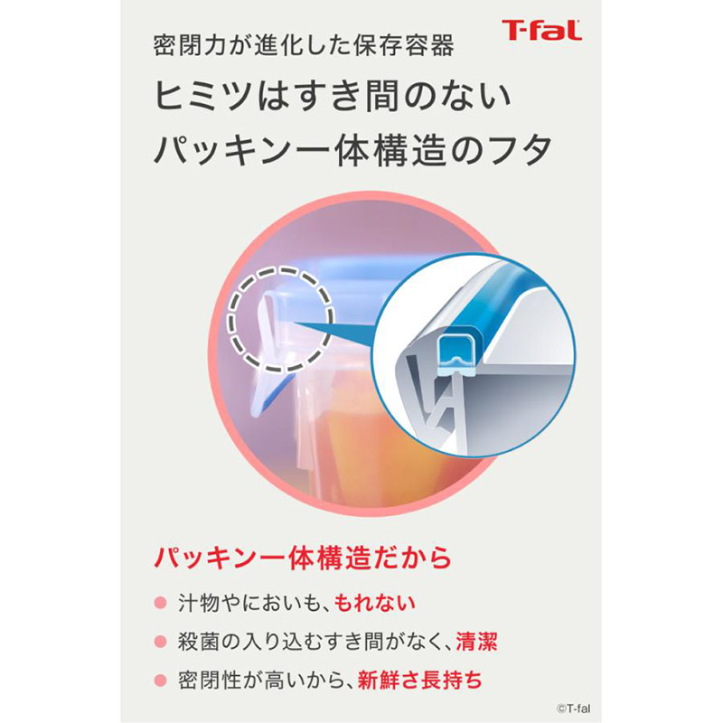 マスターシールフレッシュ MW レクタングル 800ml N10143