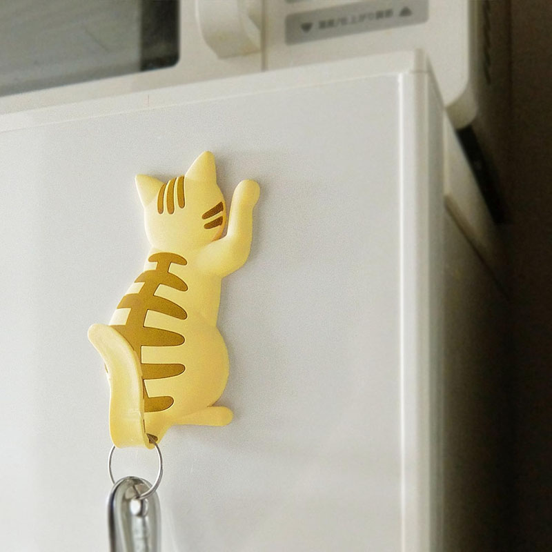 マグネットフック茶トラ