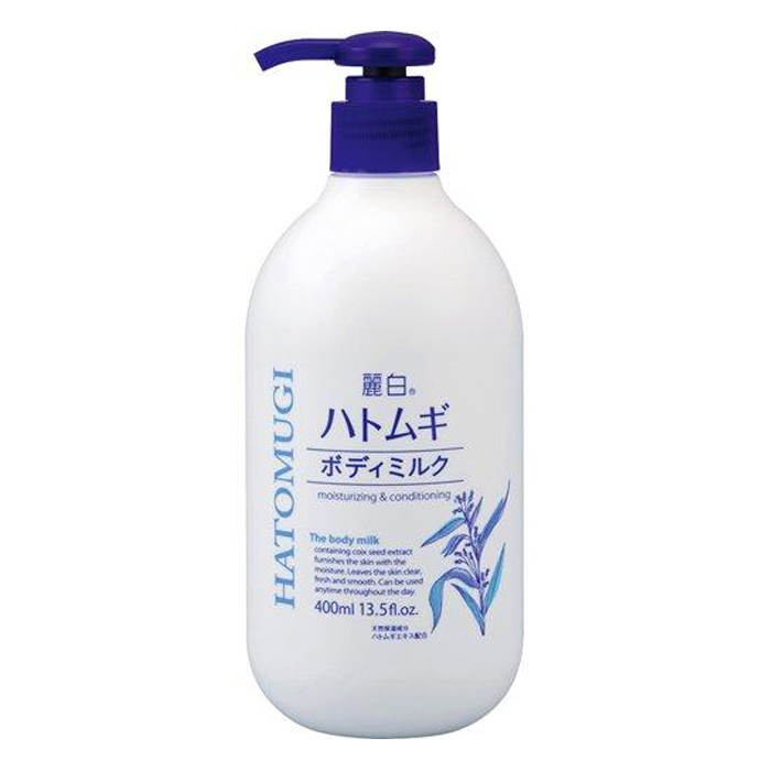 麗白ハトムギボディミルク400ml