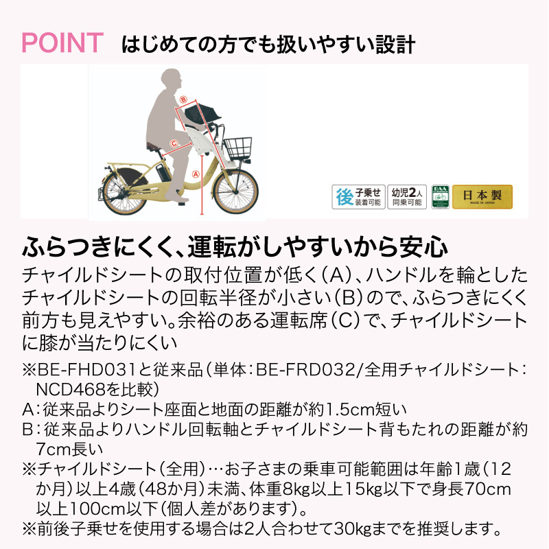 ◆【お取り寄せ商品】ギュット・クルームF・DX 2025モデル 電動自転車 20インチ 3段