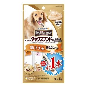 ベストバランスおやつ ミニチュア・ダックスフンド用 鶏ささみ 15g×5本