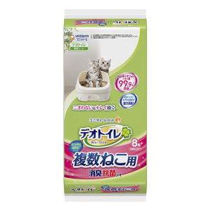 デオトイレ 複数ねこ用消臭・抗菌シート 8枚