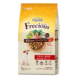グラン・デリ フレシャス アダルトチキン&ビーフ 1kg