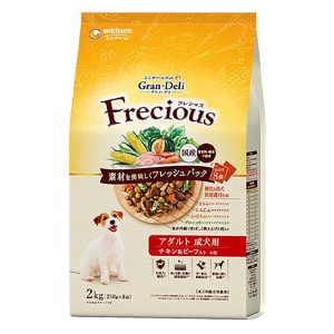 グラン・デリ フレシャス アダルト 成犬用 チキン＆ビーフ入り 2kg