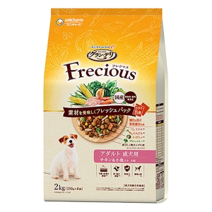 グラン・デリ Frecious アダルト成犬用 チキン＆小魚入り 2kg