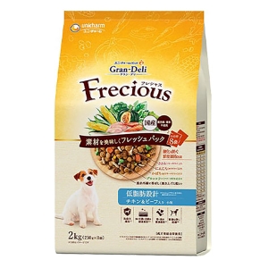グラン・デリ フレシャス アダルト 成犬用 低脂肪設計 チキン＆ビーフ入り 2kg