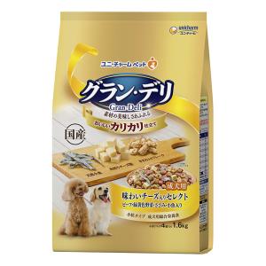 グラン・デリ カリカリ仕立て成犬用味わいチーズ入りセレクト1.6kg