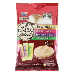 銀のスプーン三ツ星グルメおやつにっぽんSelect とろリッチ 3種のお魚味アソート 108g