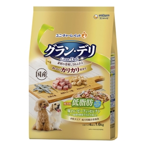 グラン・デリ カリカリ仕立て成犬用低脂肪味わいビーフ入りセレクト～脂肪分約25%カット～1.6kg