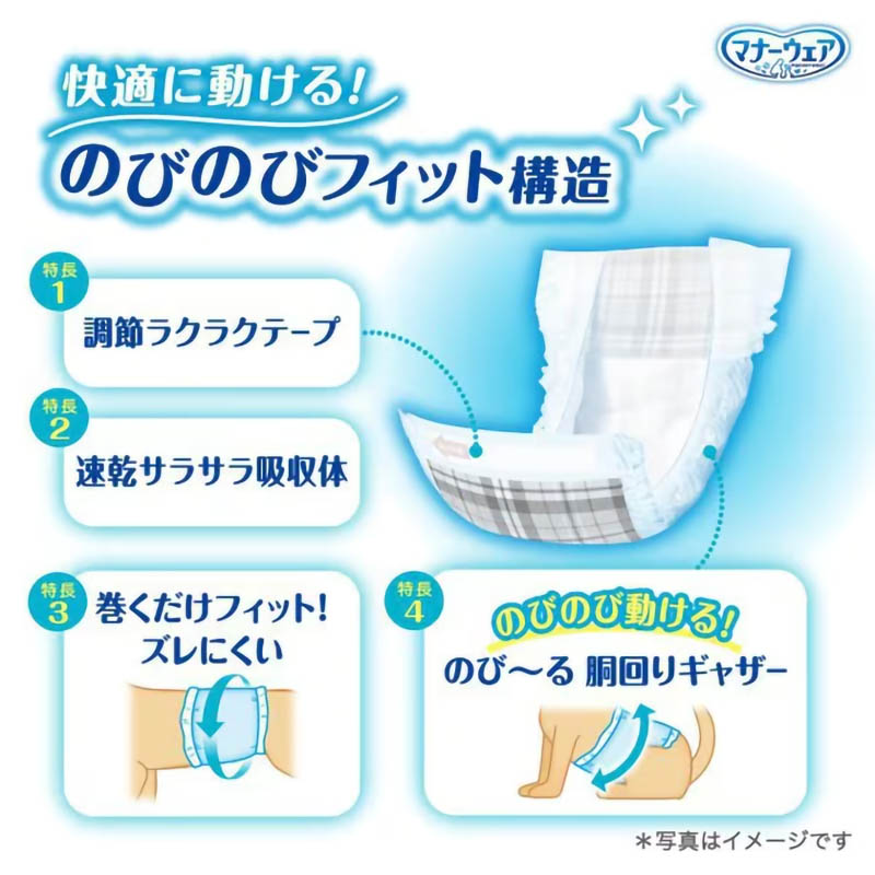 マナーウェア 男の子用 S 20枚入