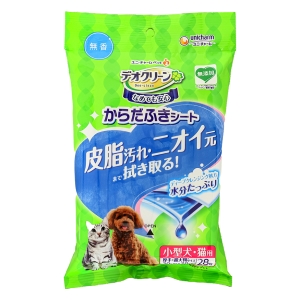デオクリーン からだふきシート 小型犬・猫用 無香料 28枚