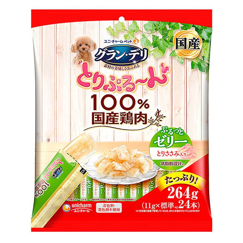 グラン・デリ とりぷる~んゼリー ささみ 24本
