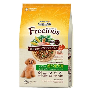 グラン・デリ フレシャス アダルト 成犬用 超小型犬用 チキン＆ビーフ入り 2kg