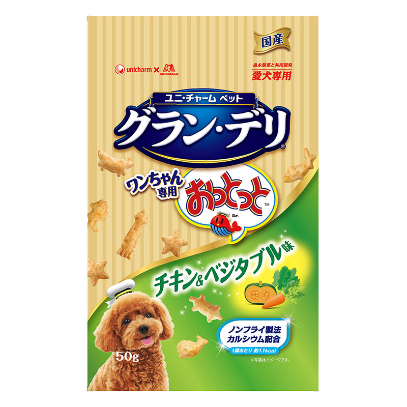 グラン・デリ ワンちゃん専用おっとっとチキン&ベジタブル味 50g