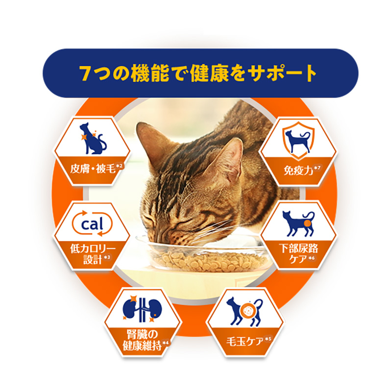 オールウェル 早食いが気になる猫用フィッシュ味 挽き小魚とささみフリーズドライパウダー入り 2.4kg