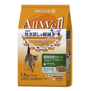 オールウェル 健康免疫サポート挽き小魚とささみフリーズドライパウダー入り 1.5kg