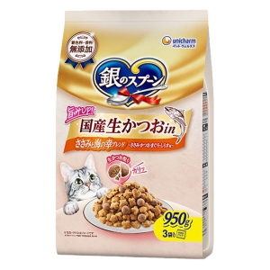 銀のスプーン 国産生かつおinささみと海の幸ブレンド 950g