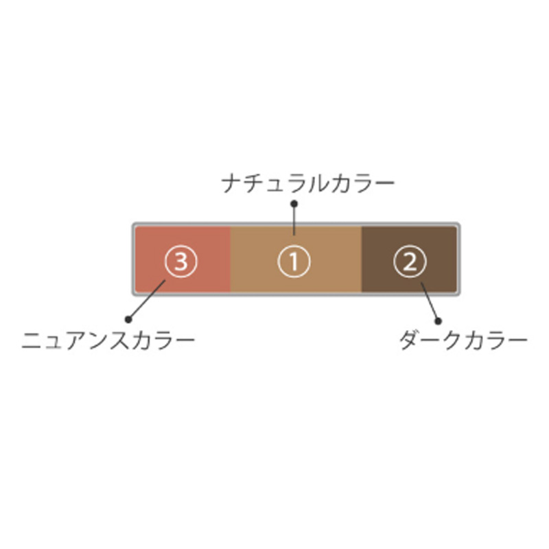 アイブロー パウダー PK10ピンク系ブラウン