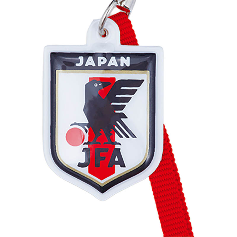 防犯ブザー サッカー日本代表ver. ブルー 引き抜けないタイプ
