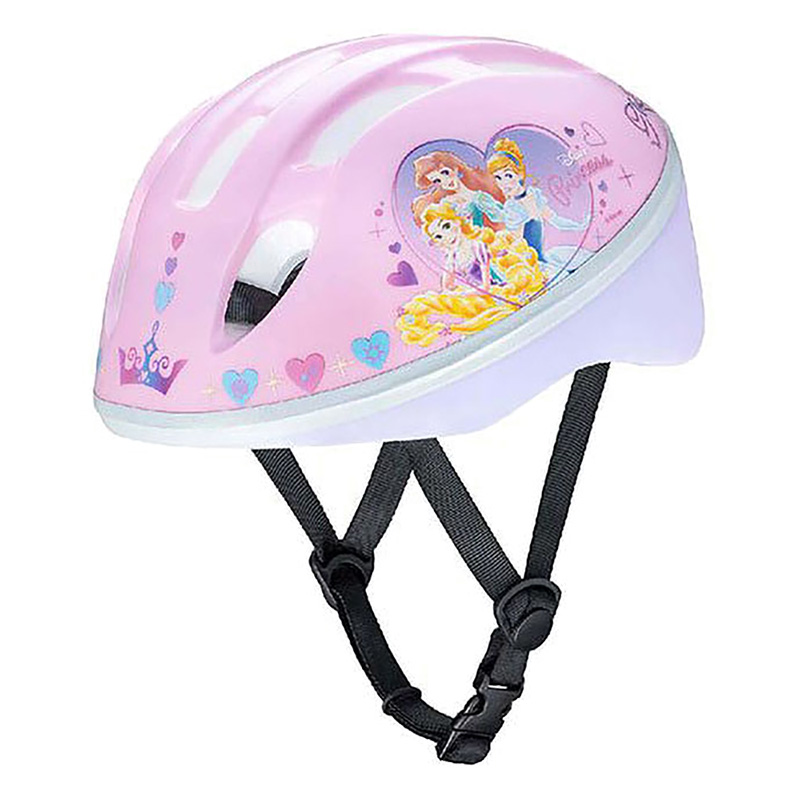 【お取り寄せ商品】ディズニーキッズヘルメット S 53-57cm プリンセス