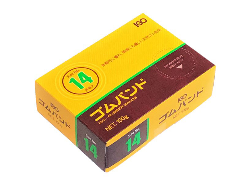 IGOゴムバンド#16 100g アメ色