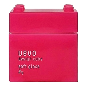 uevo design cube(ウェーボ デザインキューブ) ソフトグロス 80g