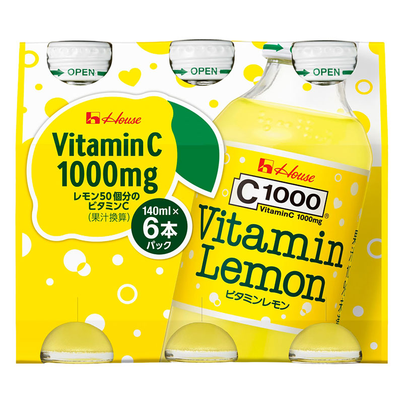 C1000 ビタミンレモン 140ml×6本