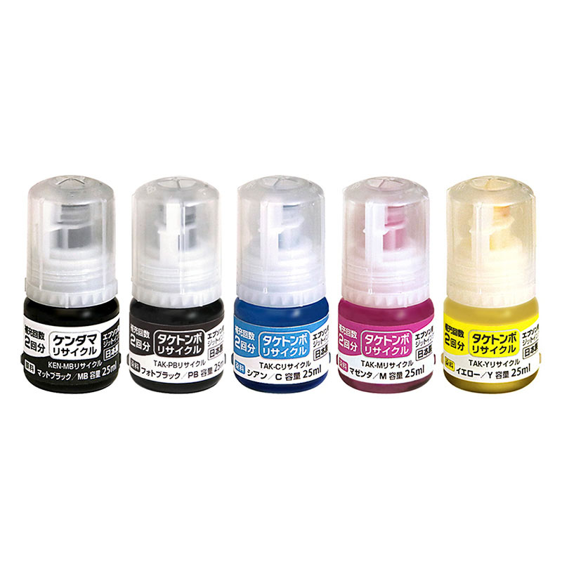 エプソン用 ジットリサイクルインクカートリッジ 5本セット KETA-5CL