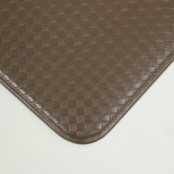 PVCキッチンマット ブラウン 45cm×180cm