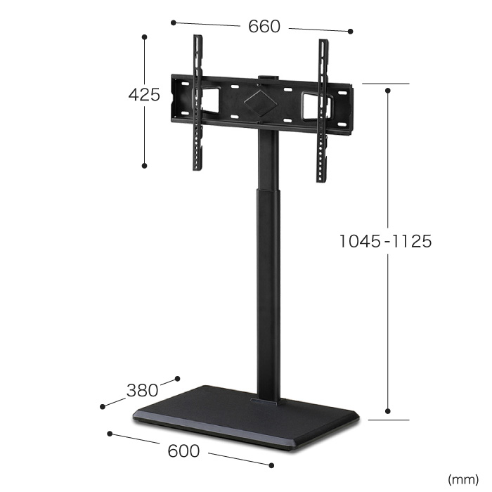 スタンドTV台 32～70型対応 ブラック