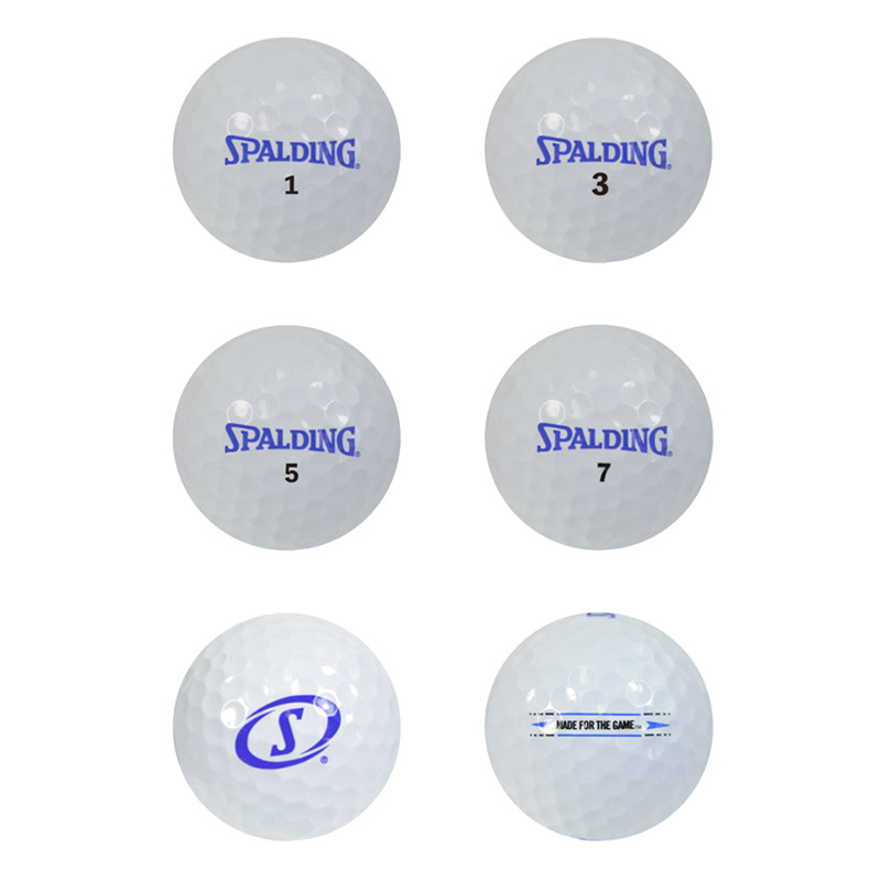 SPALDING ゴルフボール 12個入り ホワイト SPBA-3768