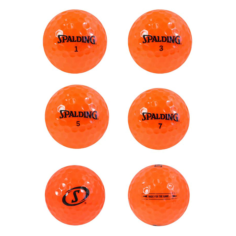 SPALDING ゴルフボール 12個入り オレンジ SPBA-3768