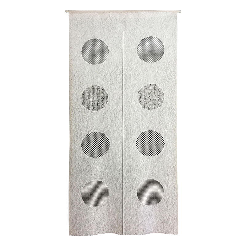 のれん(丸窓)　85×170cm ベージュ