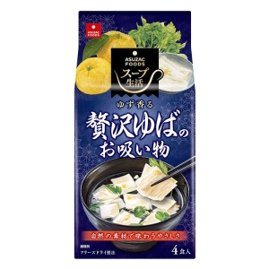 贅沢ゆばのお吸い物 4食入 21.6g(5.4g×4食)