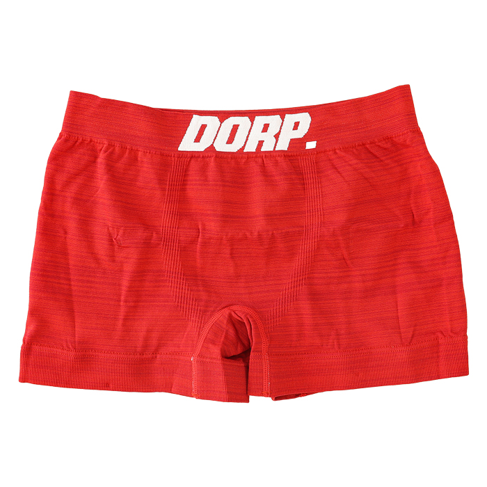 DROP. 成型ボクサーパンツ カラー3色(ブルー・オレンジ・レッド)3枚組 LL