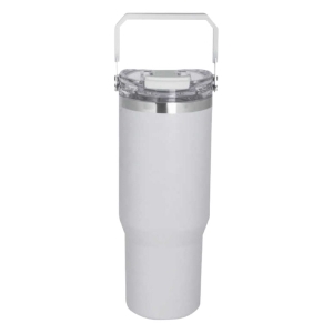 ensemble ストロー付2WAYタンブラー 900ml グレー 保温・保冷