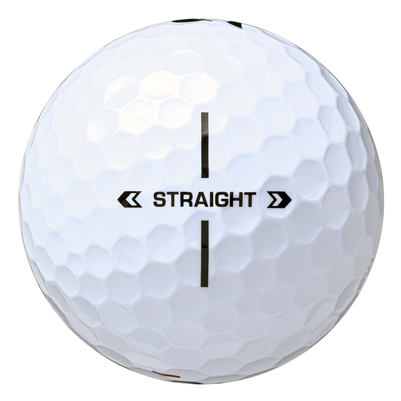 ゴルフボール SUPER STRAIGHT ホワイト 1ダース 12球