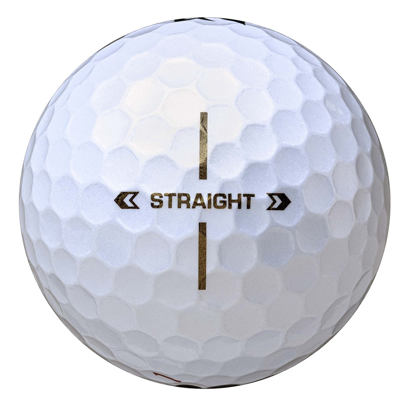 ゴルフボール SUPER STRAIGHT パールホワイト 1ダース 12球
