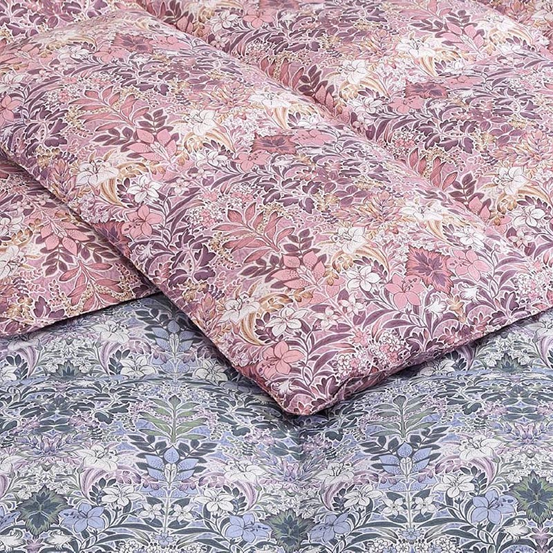羽毛掛けふとん ホワイトダックダウン85％ SL(シングルロング)150cm×210cm ピンク