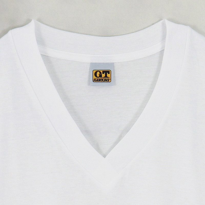 G.T.HAWKINS  メンズVネックTシャツ  3枚組 ホワイト