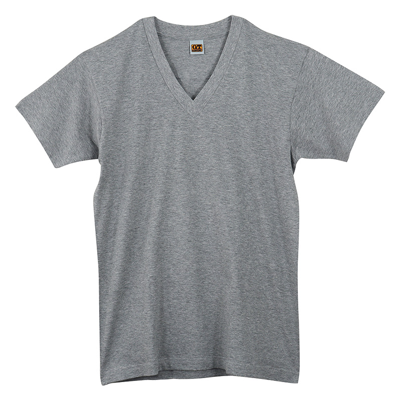 G.T.HAWKINS  メンズVネックTシャツ  3枚組 グレー杢