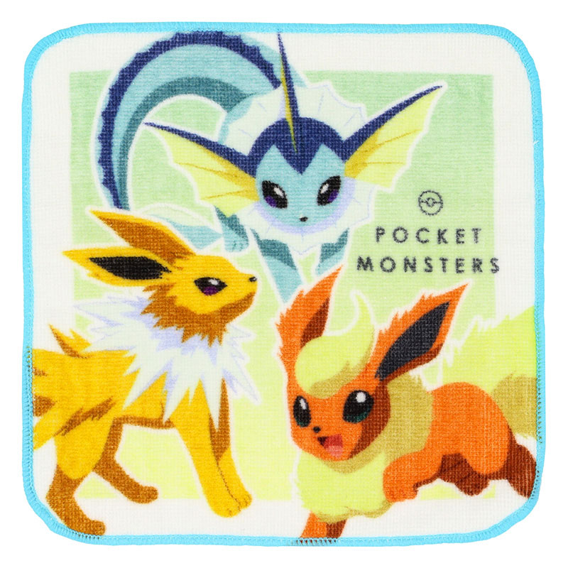 ミニタオル3枚組セット ポケットモンスター 16×16cm PK43085