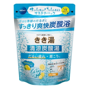 きき湯 清涼炭酸湯 さわやかレモンの香り 360g【医薬部外品】