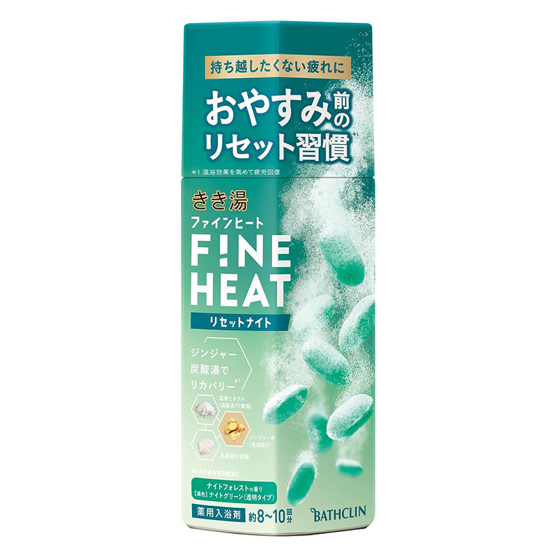 きき湯 ファインヒート リセットナイト 400g【医薬部外品】